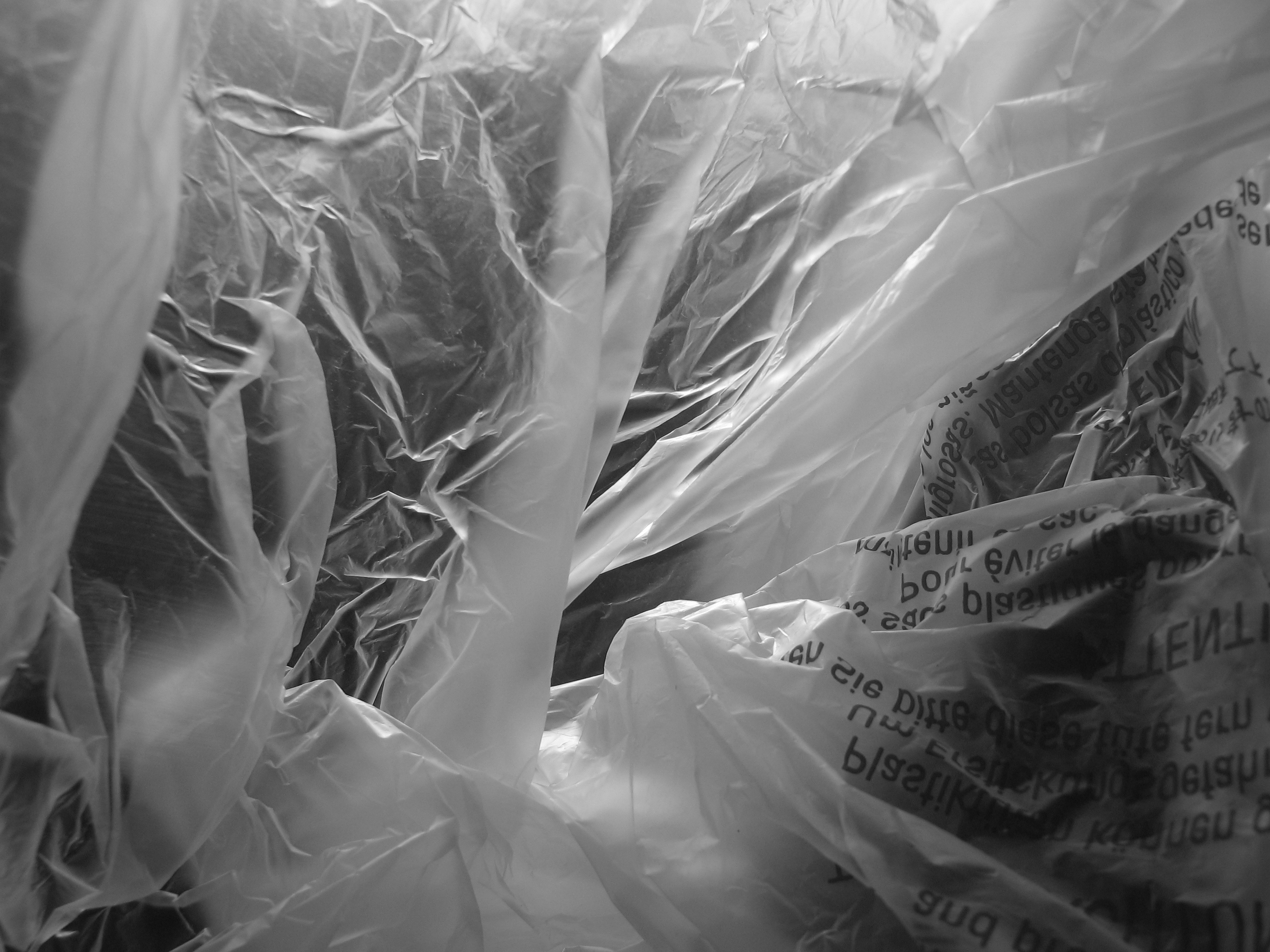 Wrapped plastic images
